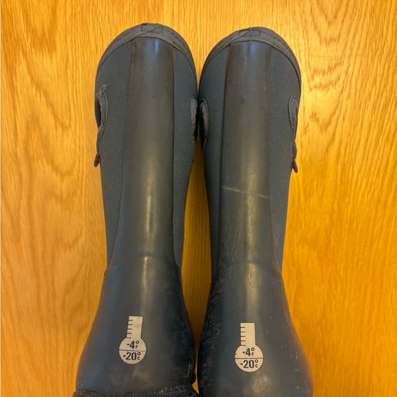 BOGS little kid navy thermal York winter boots US10, Euro26 - Picture 2 of 5